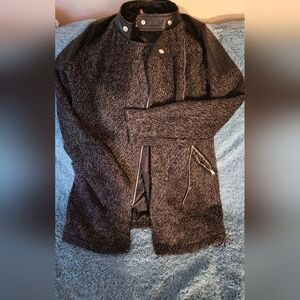 Miss London Black and Gray Jacket